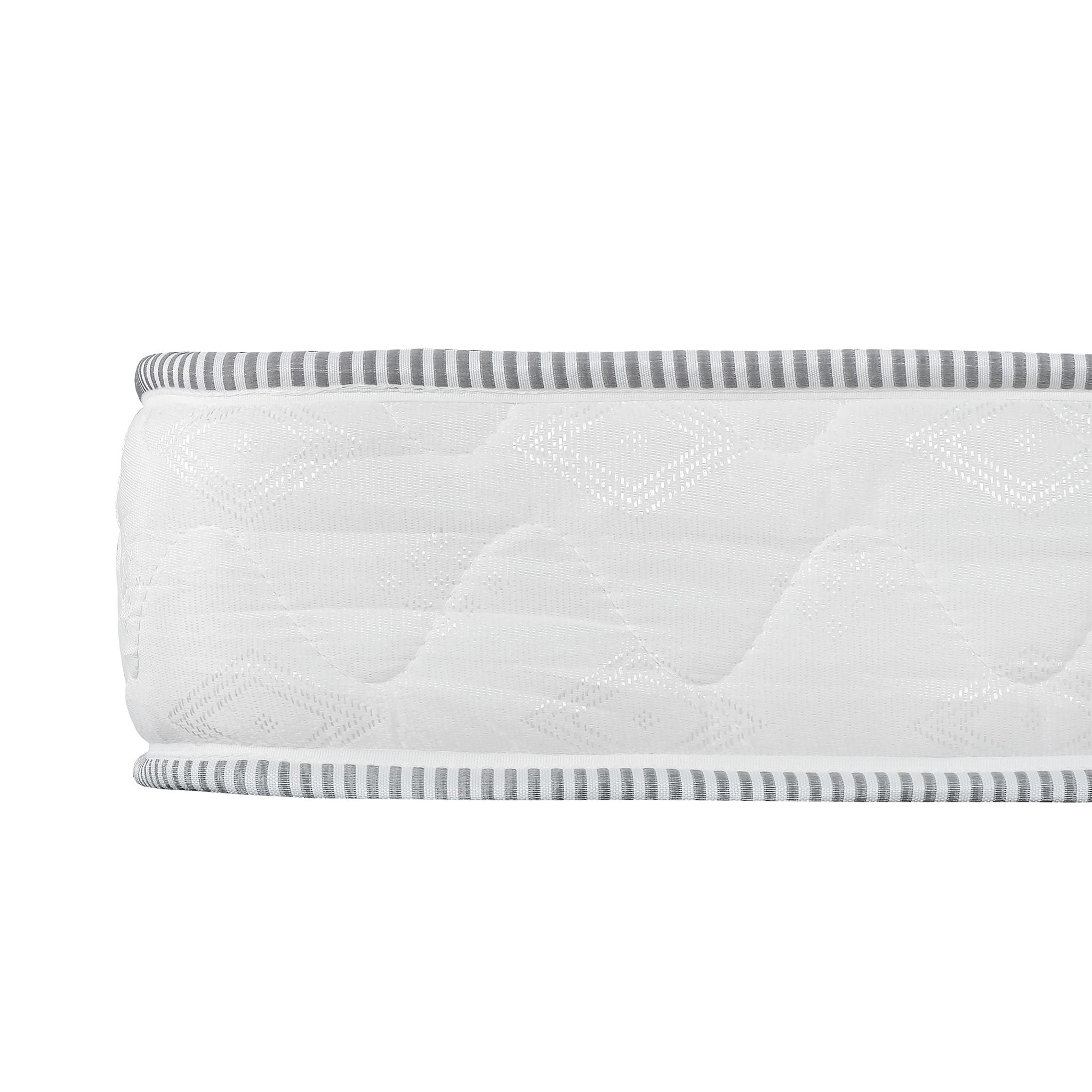 Reversible 6" Full Size Mattress In A Box Pressure Relief And Cooling Technology - White