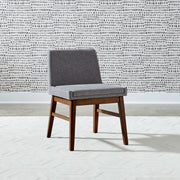 Space Savers - Upholstered Side Chair (RTA) - Brown