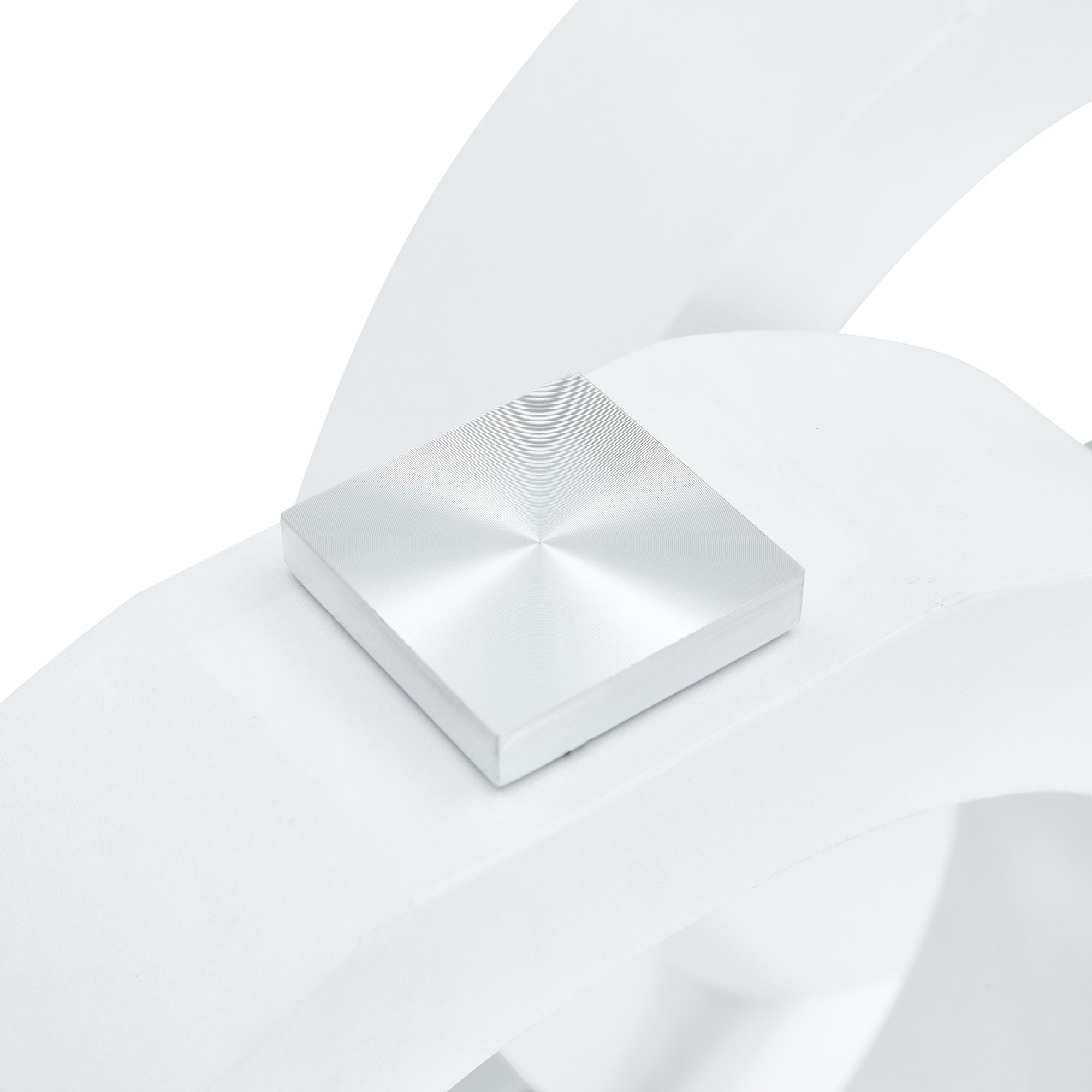 Contemporary Style Glass Top Coffee Table