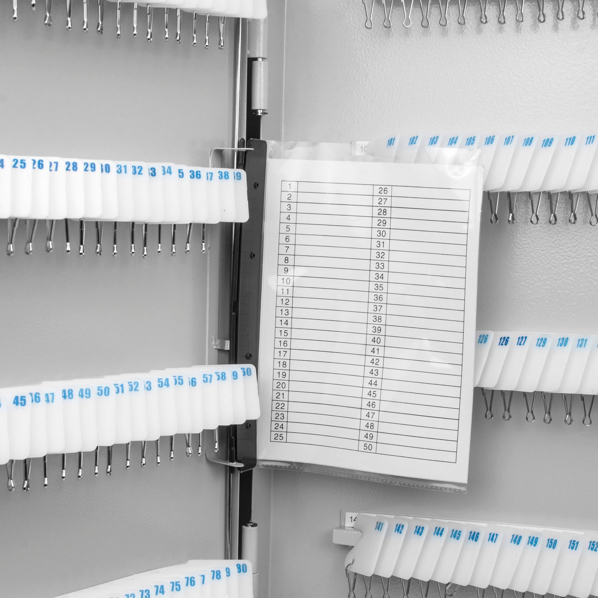 Adjustable Key Cabinet With Lock