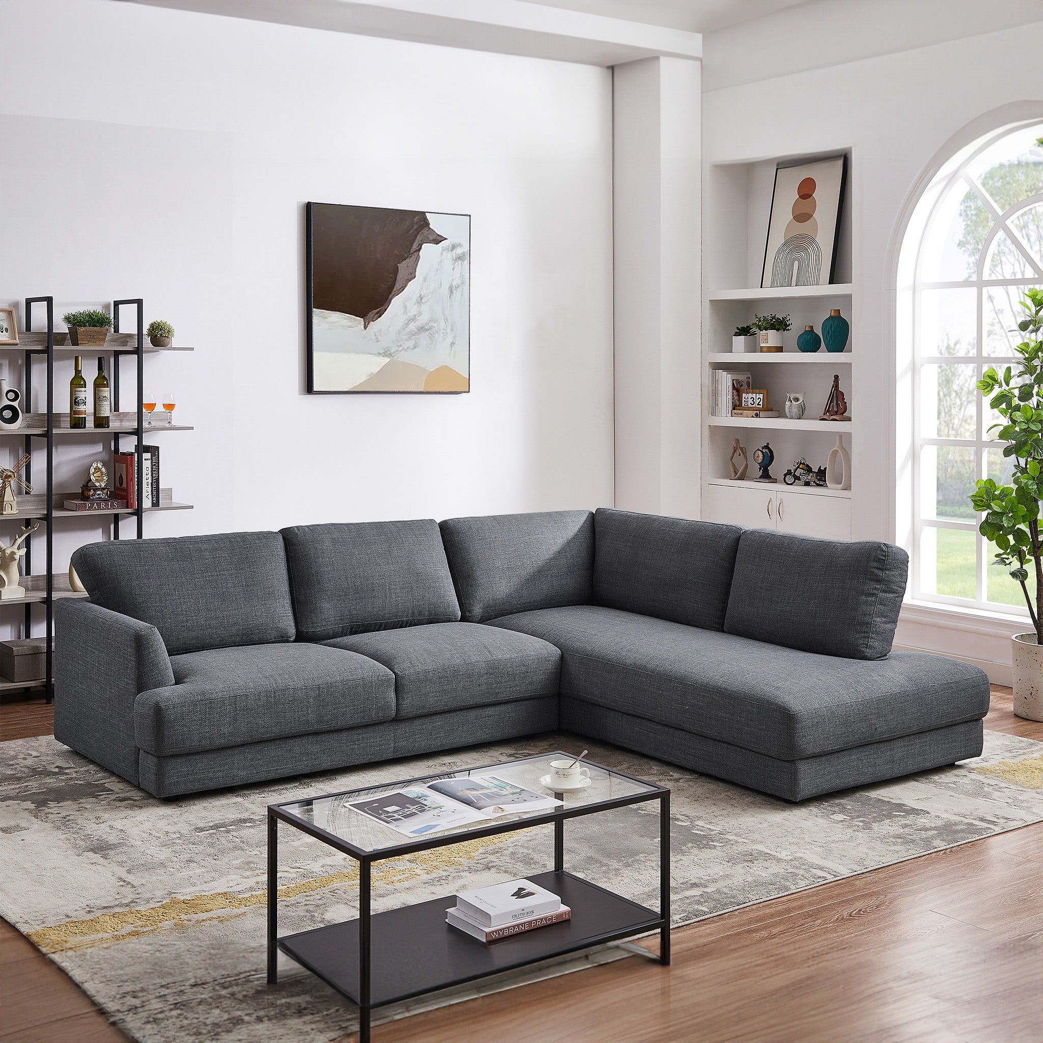 Glander - Comfortable Cozy Sectional Sofa