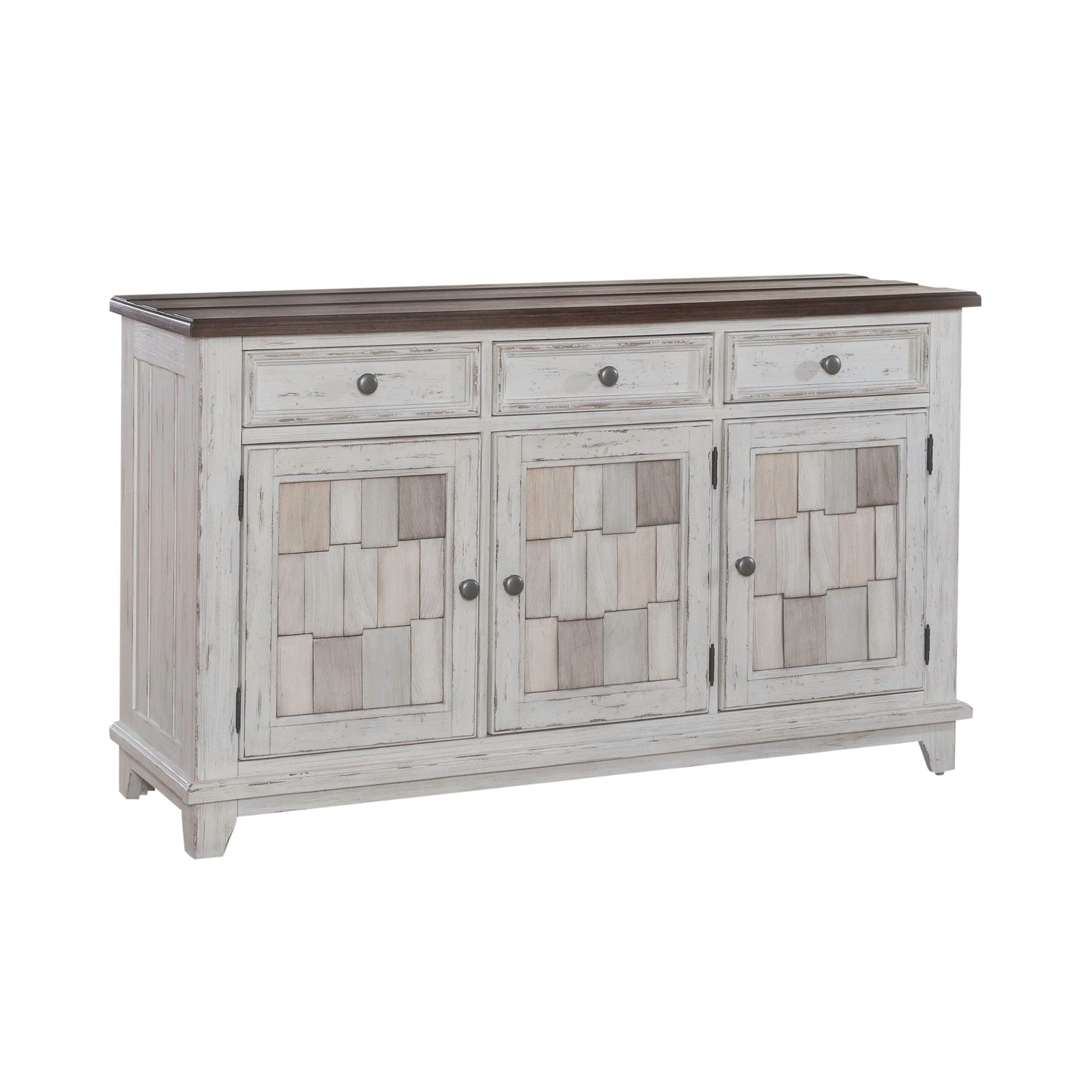 Liberty Furniture River Place - Accent Server - White | Meri Furniture