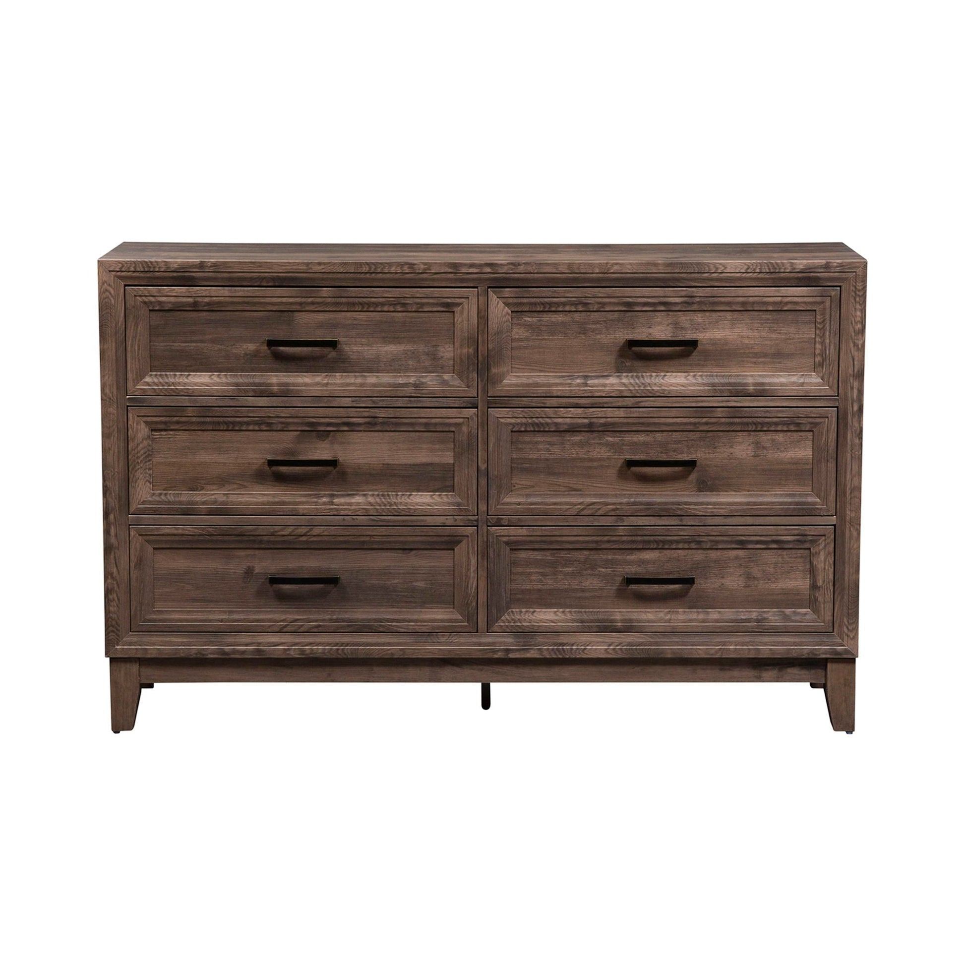 Liberty Furniture Ridgecrest - 6 Drawer Dresser - Light Brown | Meri Furniture