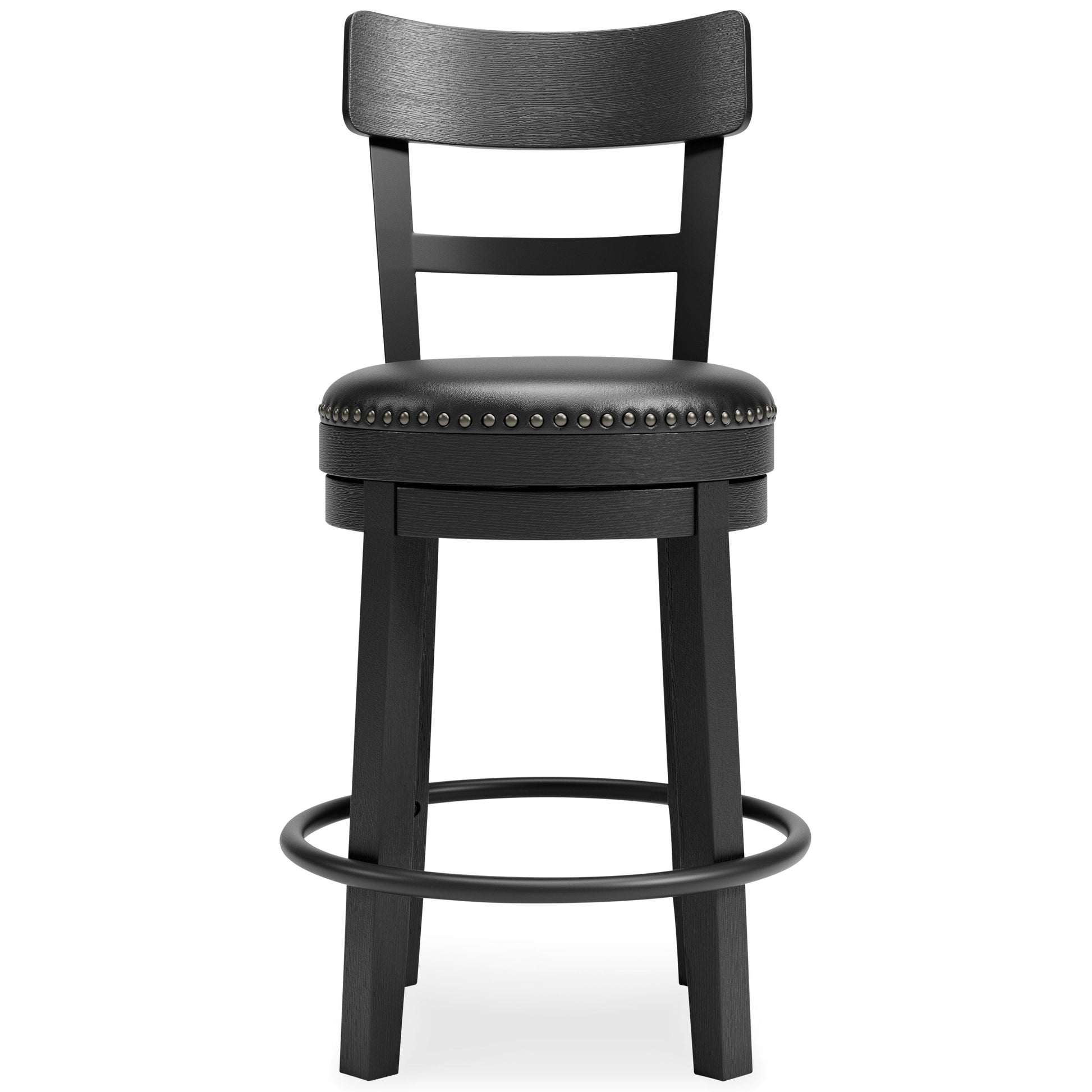Signature Design by Ashley® Valebeck - Full Back Swivel Stool | Meri Furniture