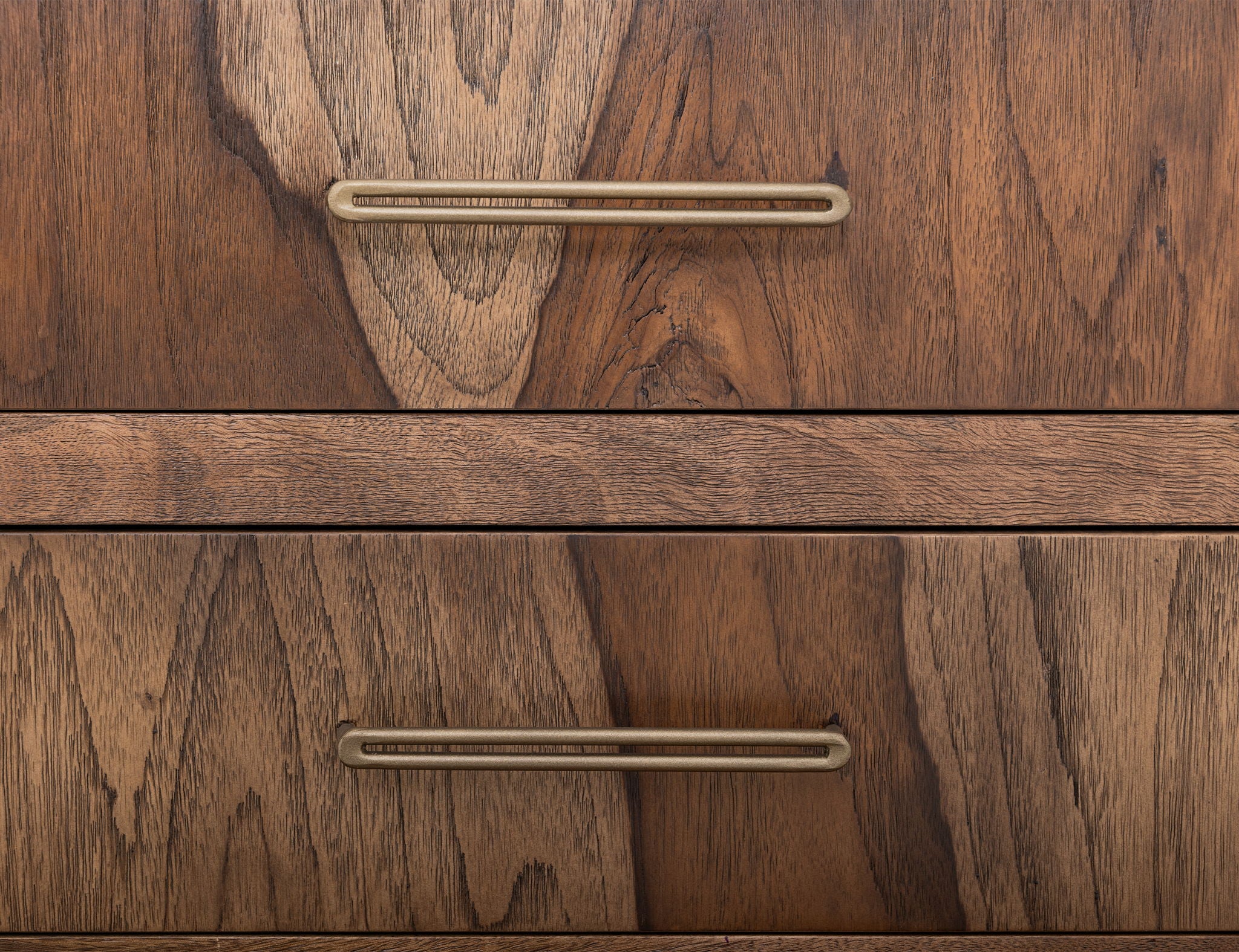 Praga - 4-Drawer Chest - Almond / Barrel Brown