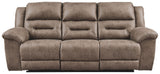 Ashley Furniture Stoneland - Power Reclining Sofa | Meri Furniture