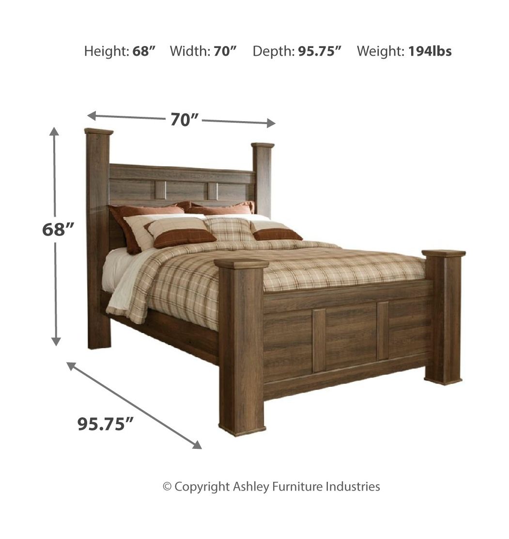 Signature Design by Ashley® Juararo - Poster Bed | Meri Furniture