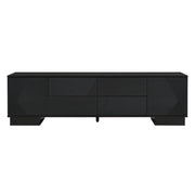Modern TV Stand With Storage Cabinets, 4 Drawers