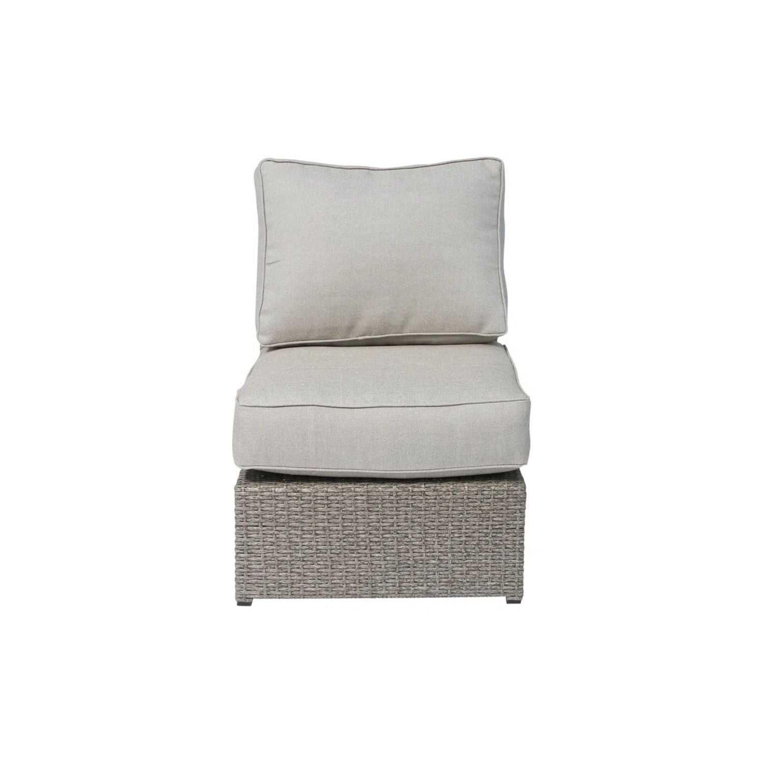 Modern Wicker Outdoor Seating Set With Cushions