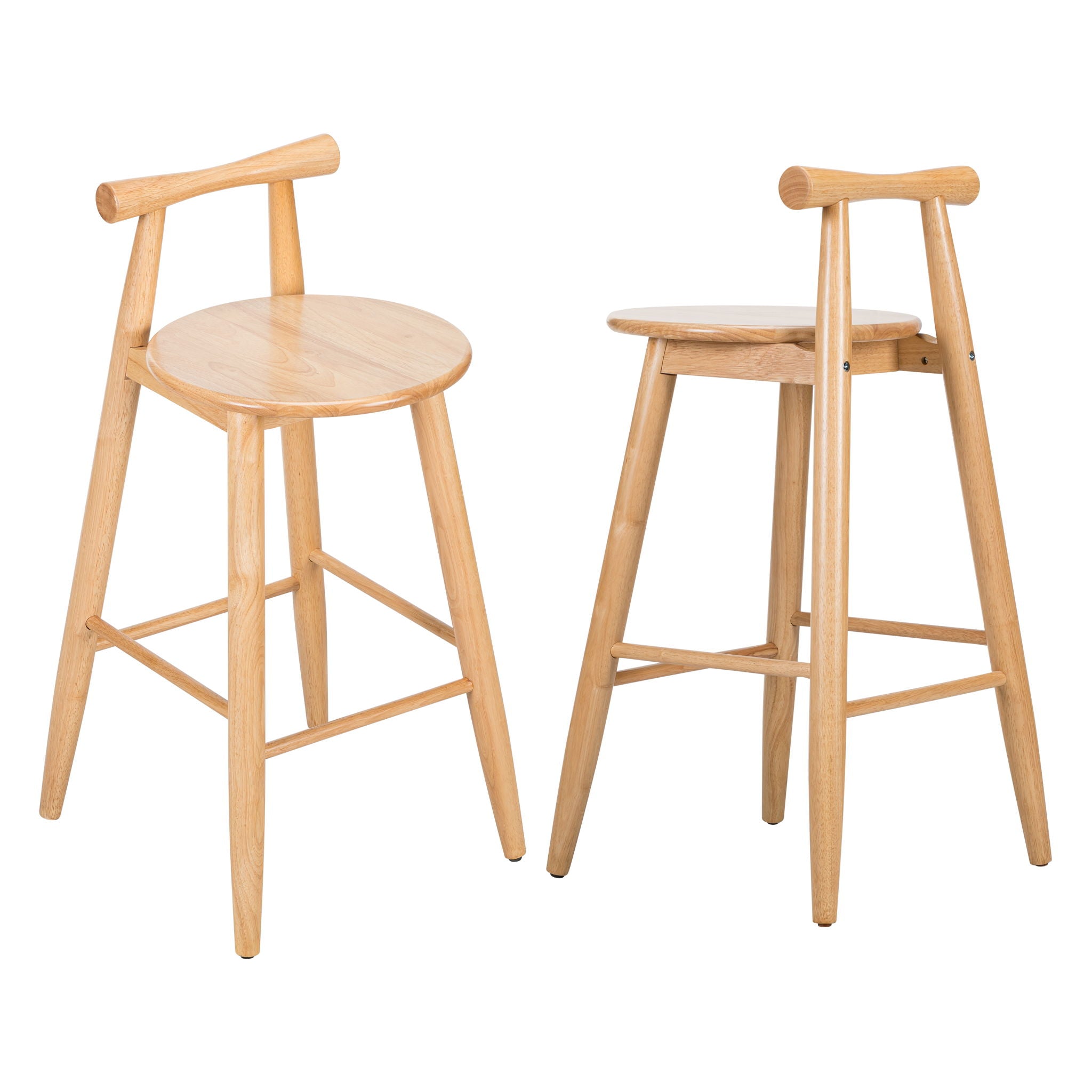 Grove - Indoor Barstool (Set of 2) - Natural