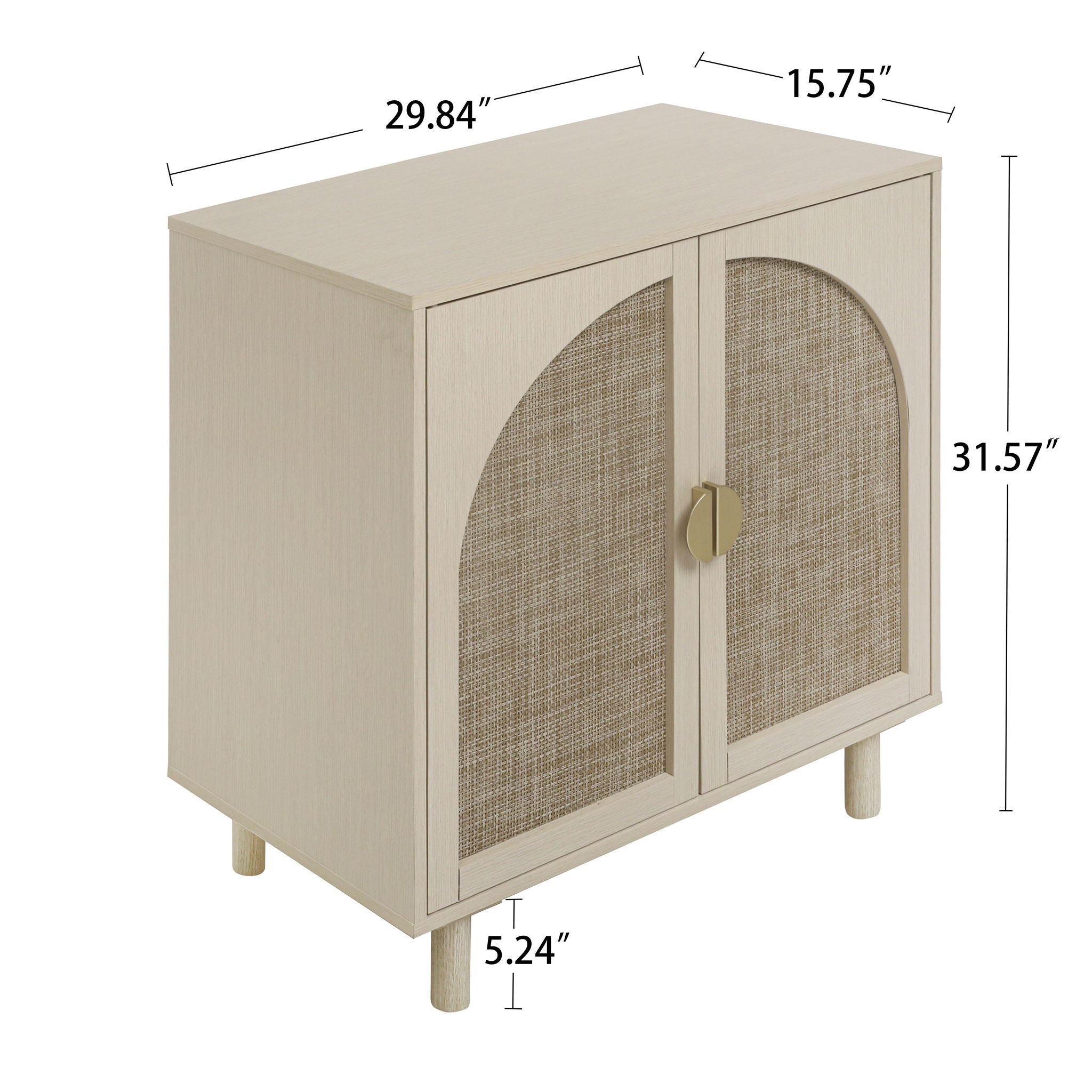 2 Door Ergonomic Cabinet