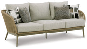 Signature Design by Ashley® Swiss Valley - Beige - Sofa With Cushion | Meri Furniture