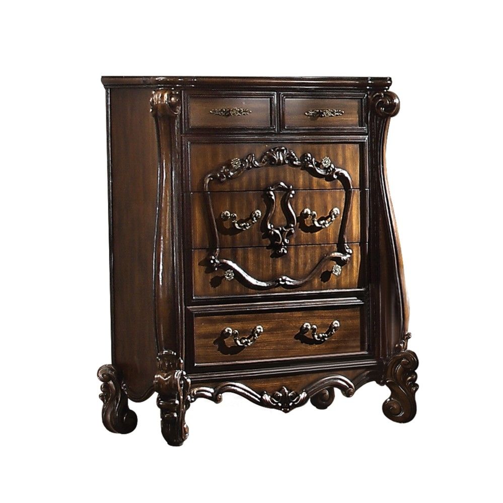 ACME The Versailles chest is the perfect accent to create the style of royalty your bedroom has been needing. | Meri Furniture