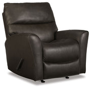 Signature Design by Ashley® Mcaleer - Thunder - Rocker Recliner | Meri Furniture