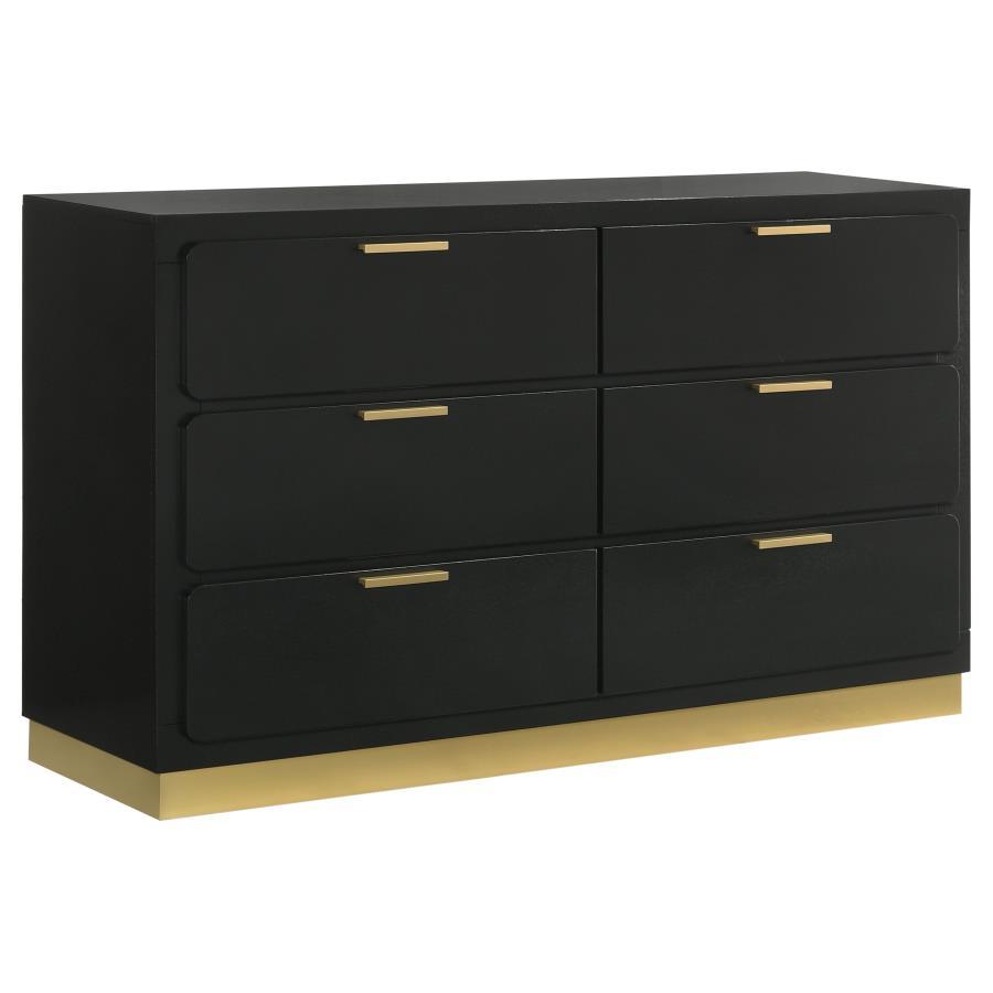 Coaster Fine Furniture Caraway - 6-Drawer Dresser | Meri Furniture