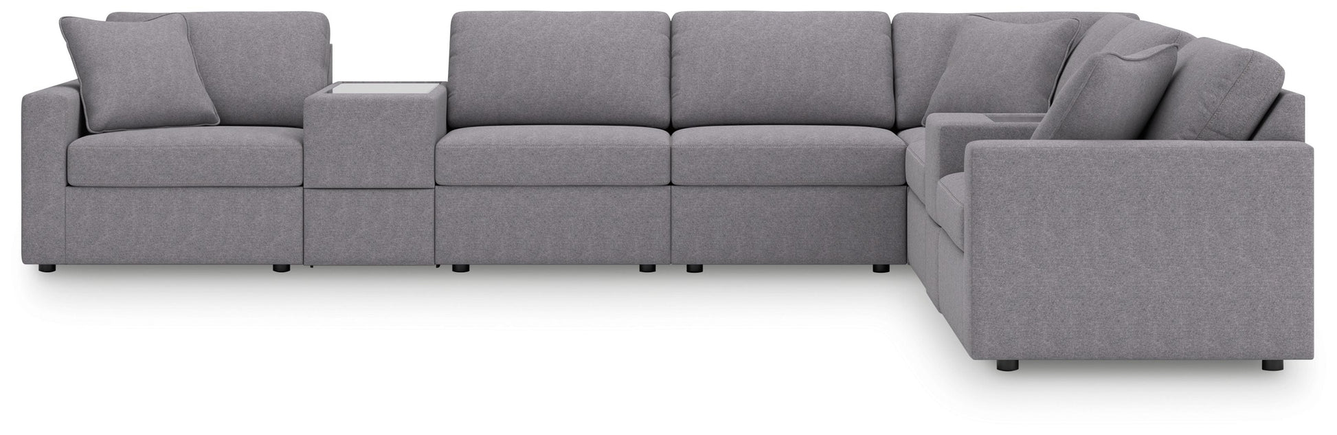 Signature Design by Ashley® Modmax - Granite - Sectional | Meri Furniture