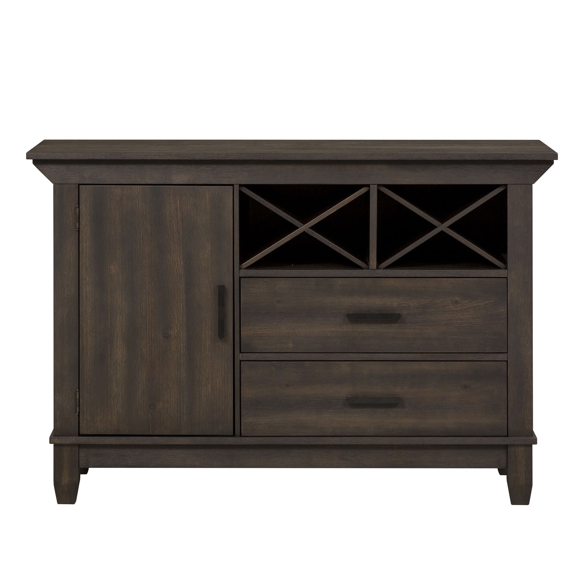 Liberty Furniture Double Bridge - Sideboard - Dark Brown | Meri Furniture