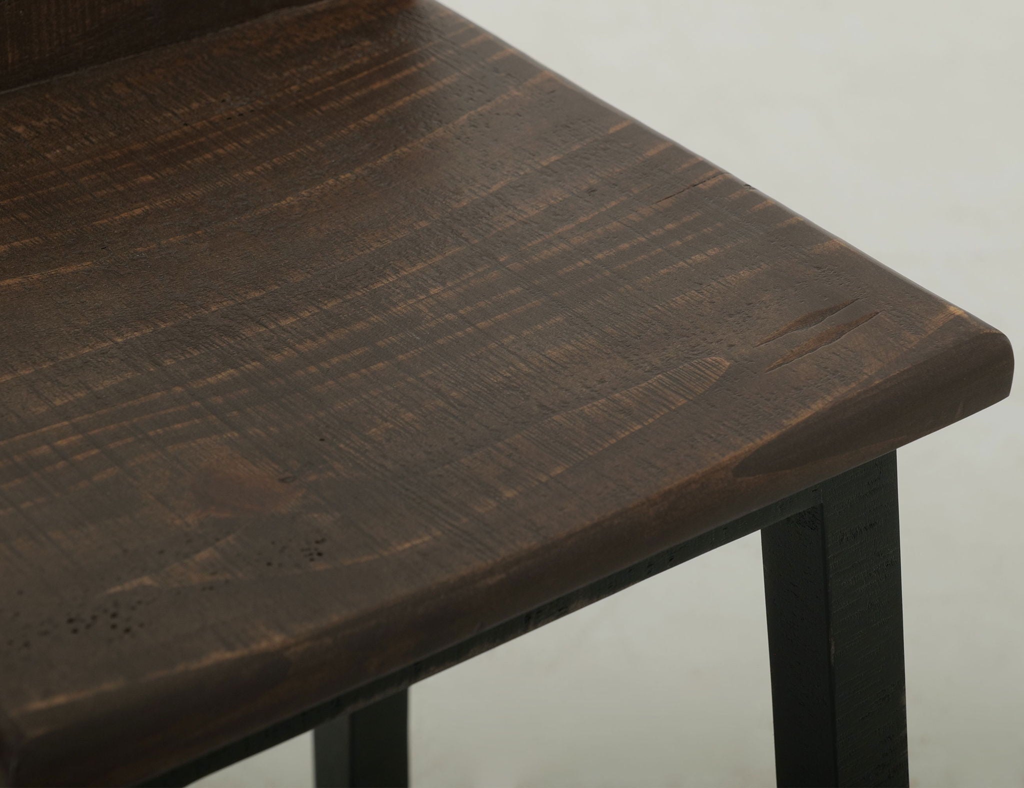 Pueblo - Wooden Seat & Base Stool (Set of 2)