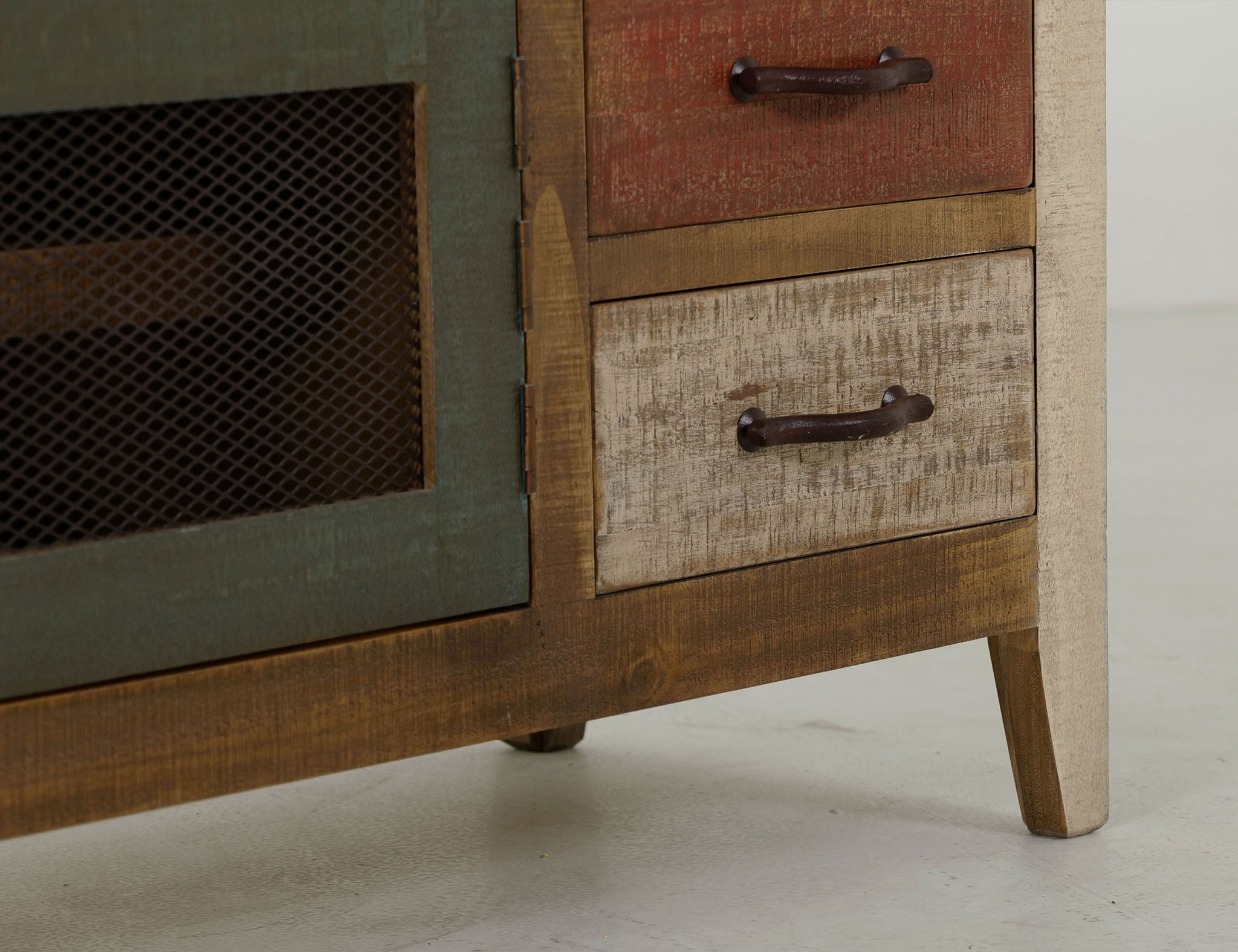 Antique - TV Stand with Drawers