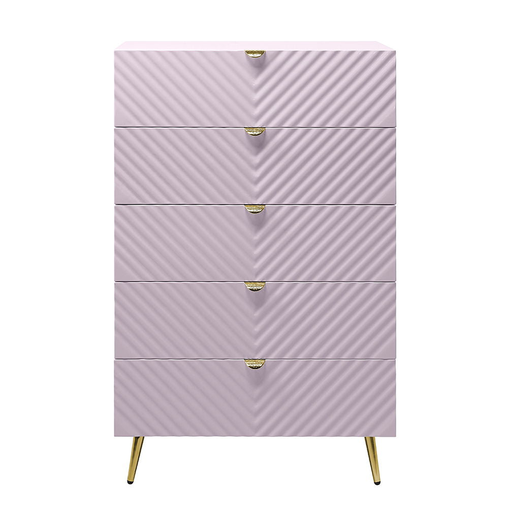 ACME Gaines - Chest - Pink High | Meri Furniture
