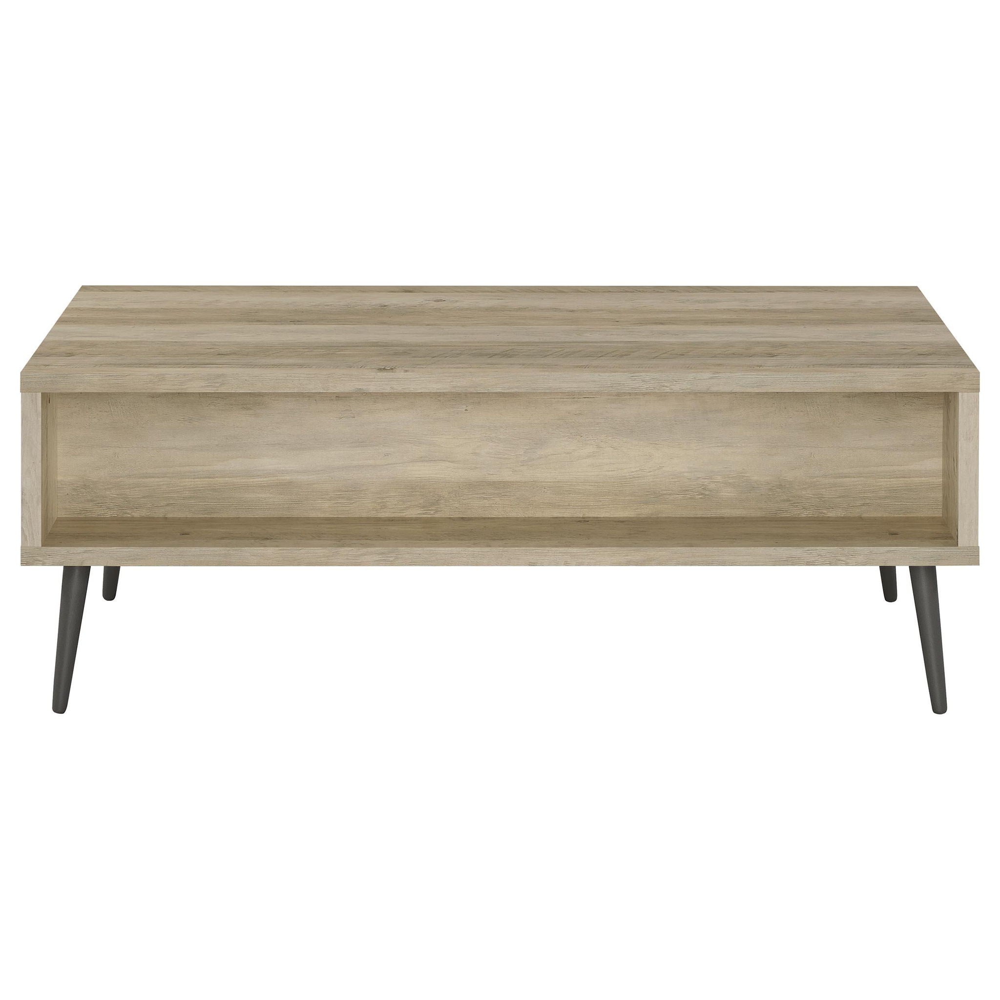 Welsh 2-piece Coffee and End Table Set Distressed Pine