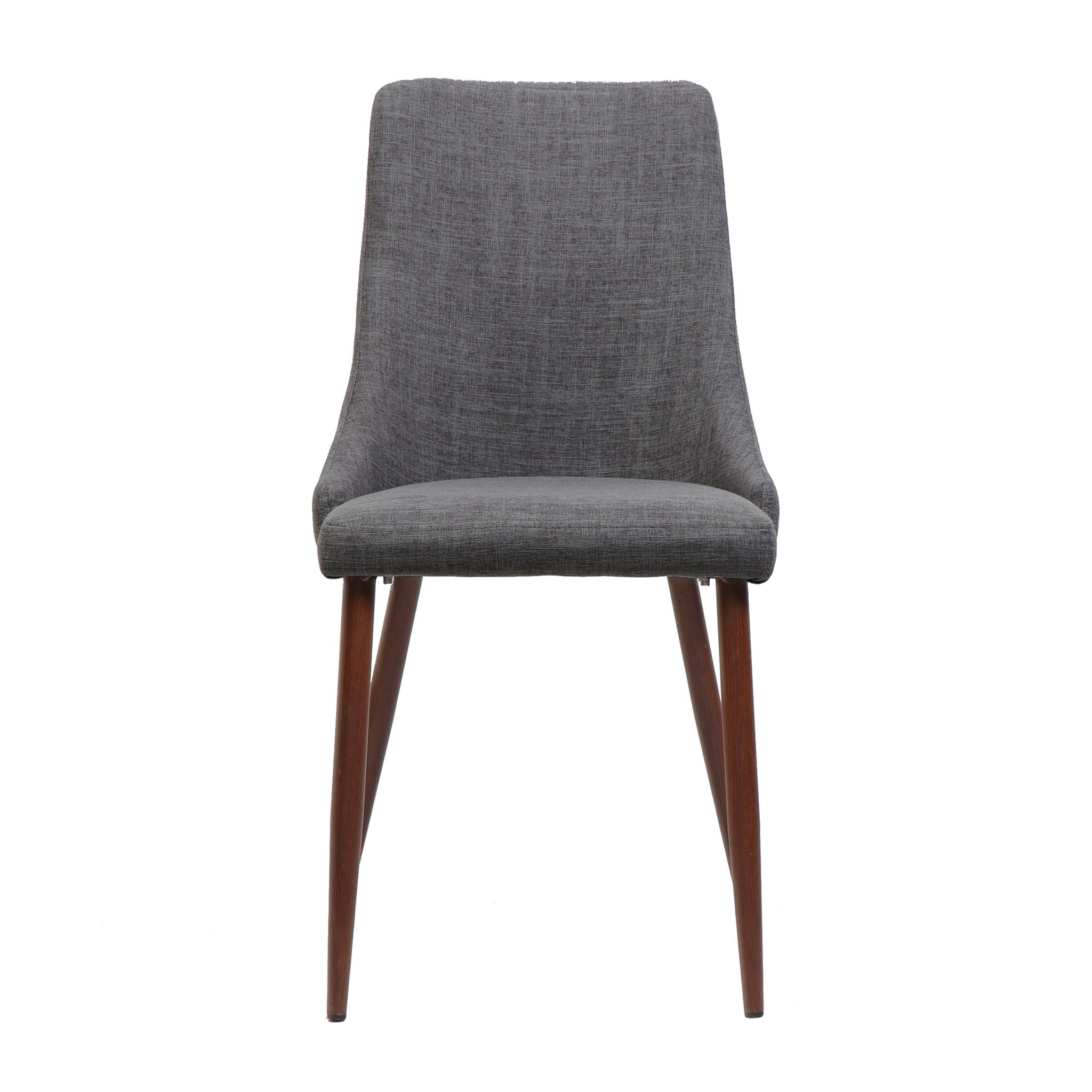 Mid Century Modern Fabric Armless Dining Chair