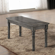 Wallace - Bench - Weathered Gray