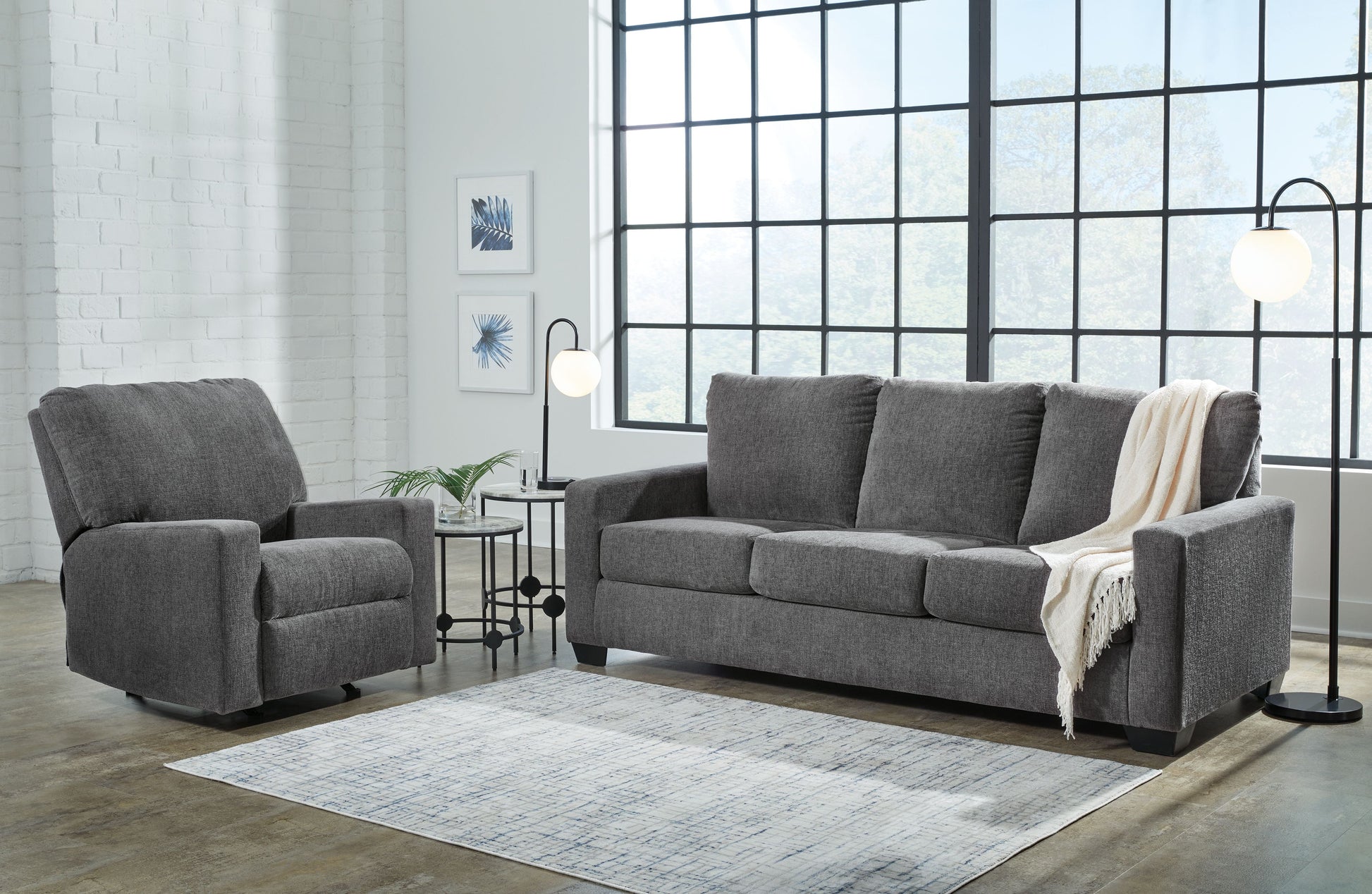 Signature Design by Ashley® Rannis - Living Room Set | Meri Furniture