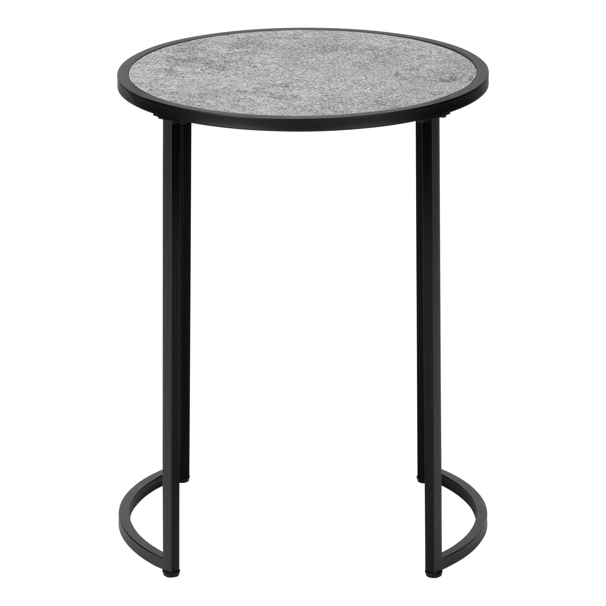 Round Accent Side Table, Contemporary & Modern