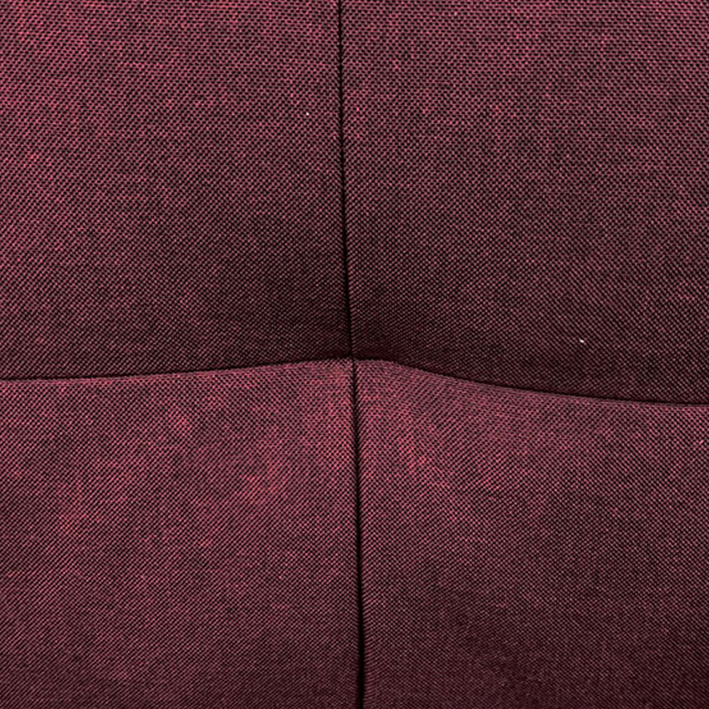 Cleavon II - Reversible Sectional Sofa & Ottoman With 2 Pillows - Red Linen