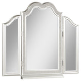 Evangeline - Tri-Fold Vanity Mirror - Silver Oak