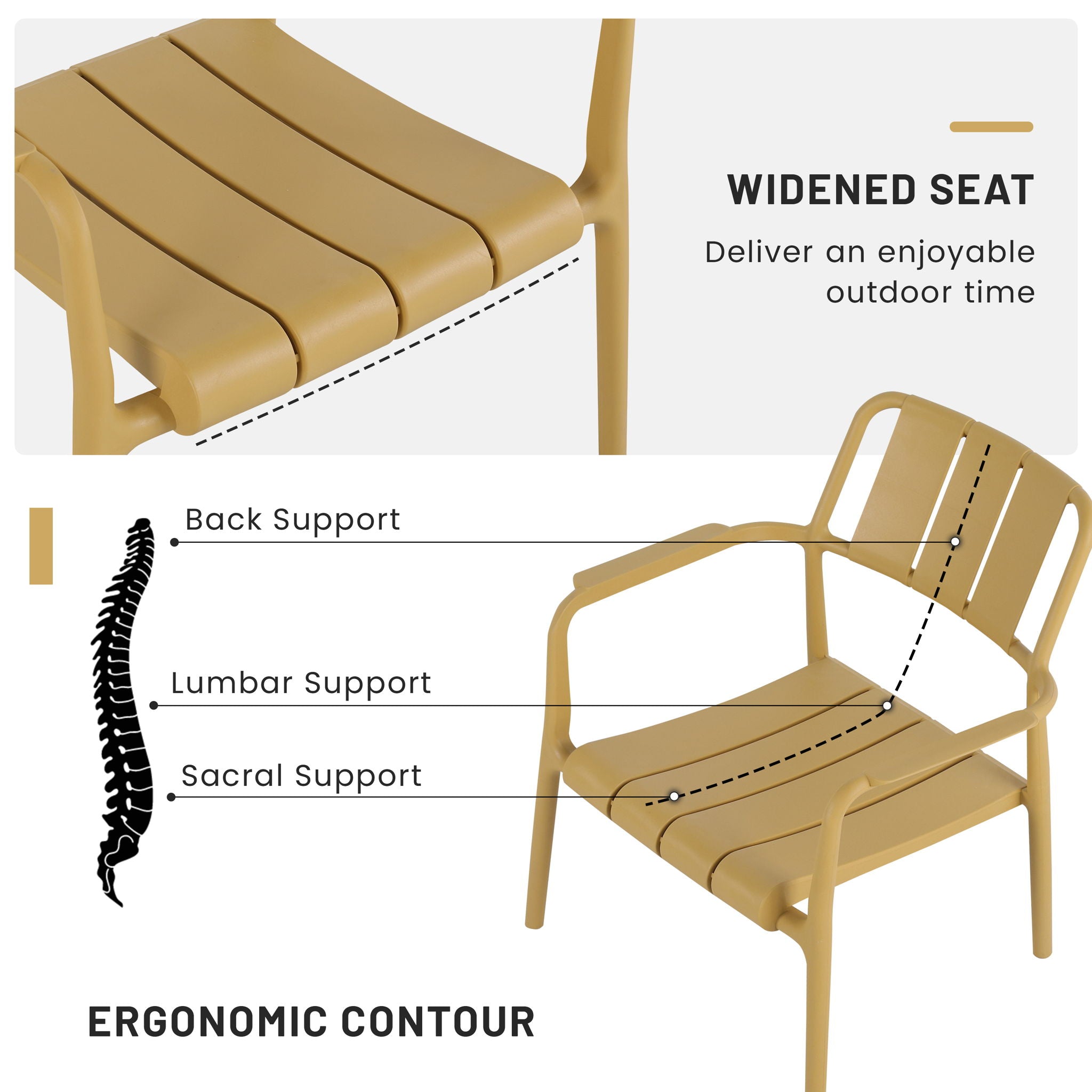 3 Piece Indoor / Outdoor Leisure Table And Chair Set