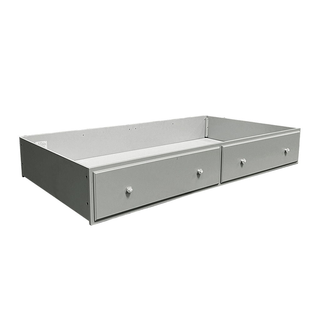 ACME Trundle Bed Faux Drawers Caster Wheels Included Optional Bed for Flora Collection: Poster Panel Beds | Meri Furniture