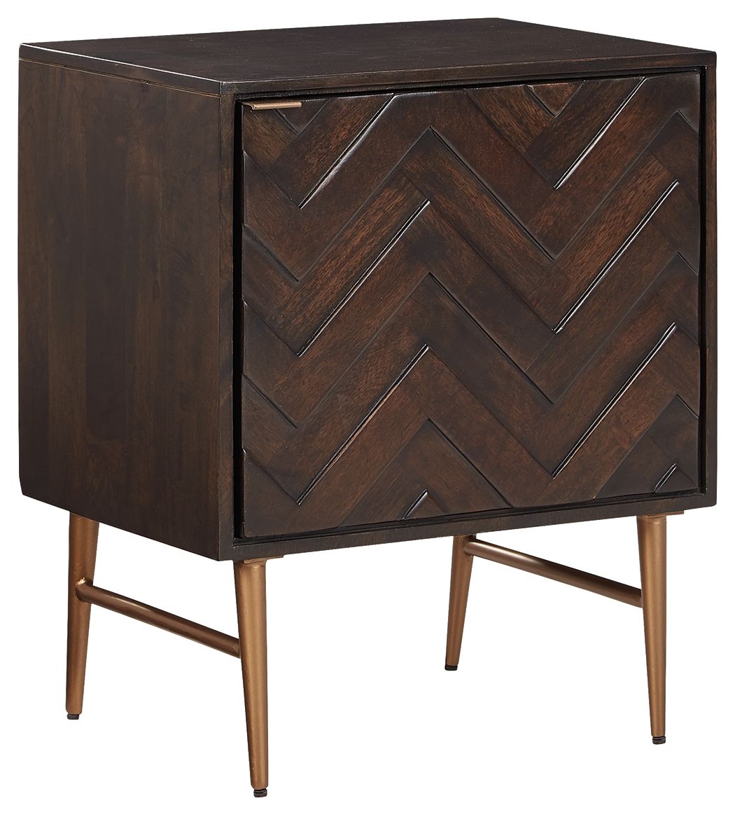 Ashley Furniture Dorvale - Accent Cabinet | Meri Furniture