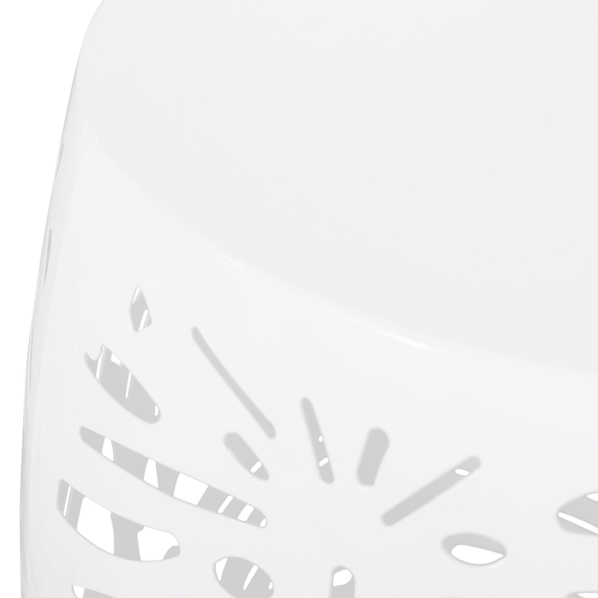 Modern Design Metal End Table, Large