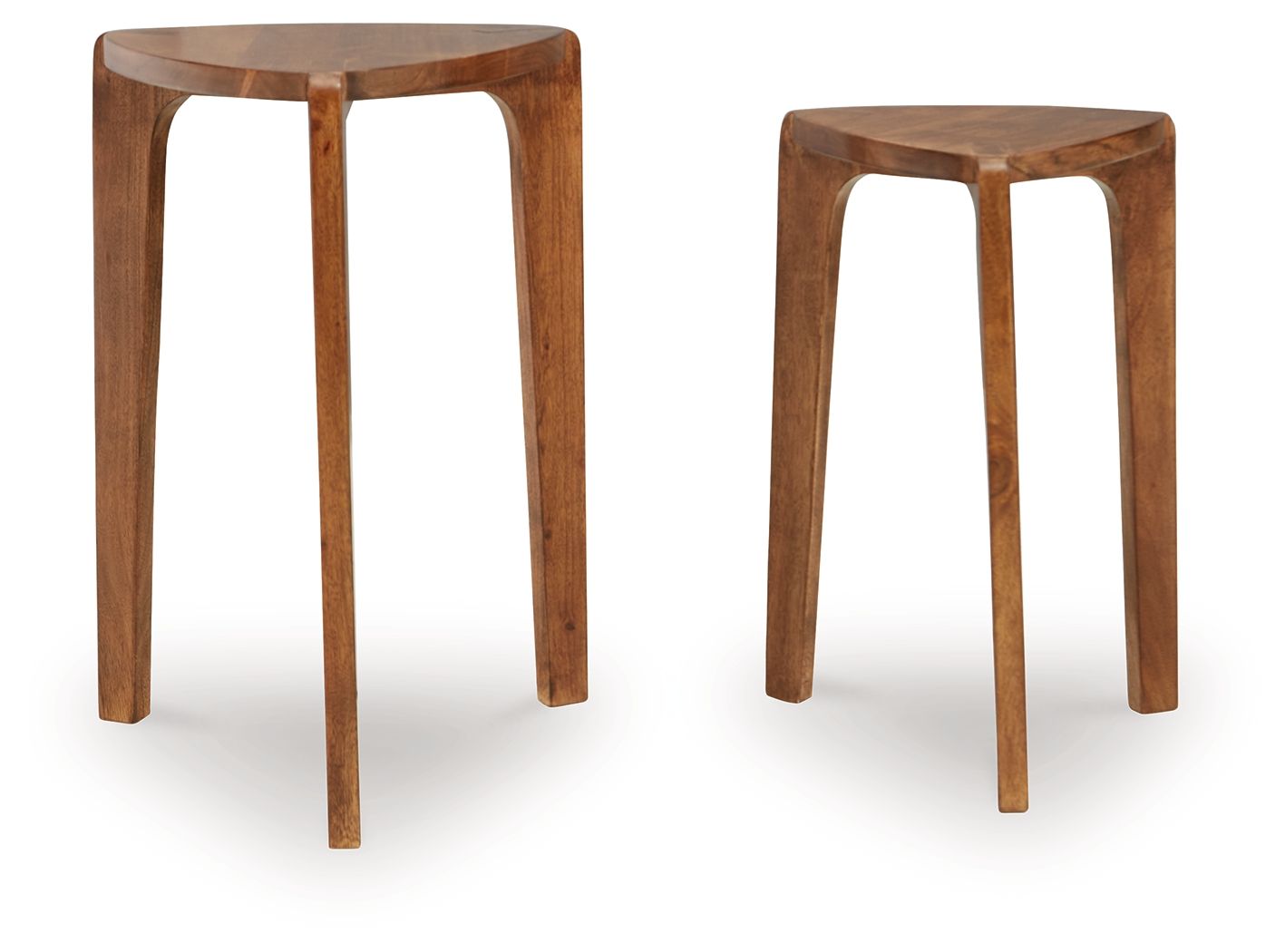 Signature Design by Ashley® Brynnleigh - Medium Brown - Accent Table Set (Set of 2) | Meri Furniture