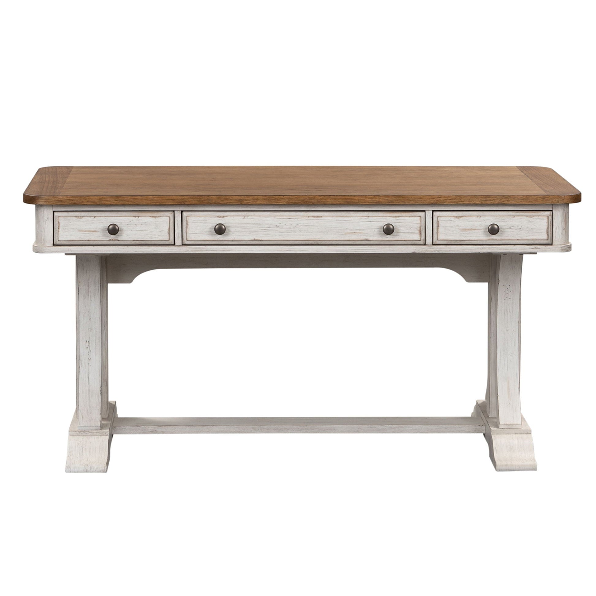 Liberty Furniture Farmhouse Reimagined - Writing Desk - White | Meri Furniture