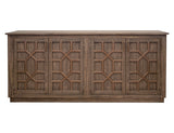 London - 4 Door Console - Walnut Brown