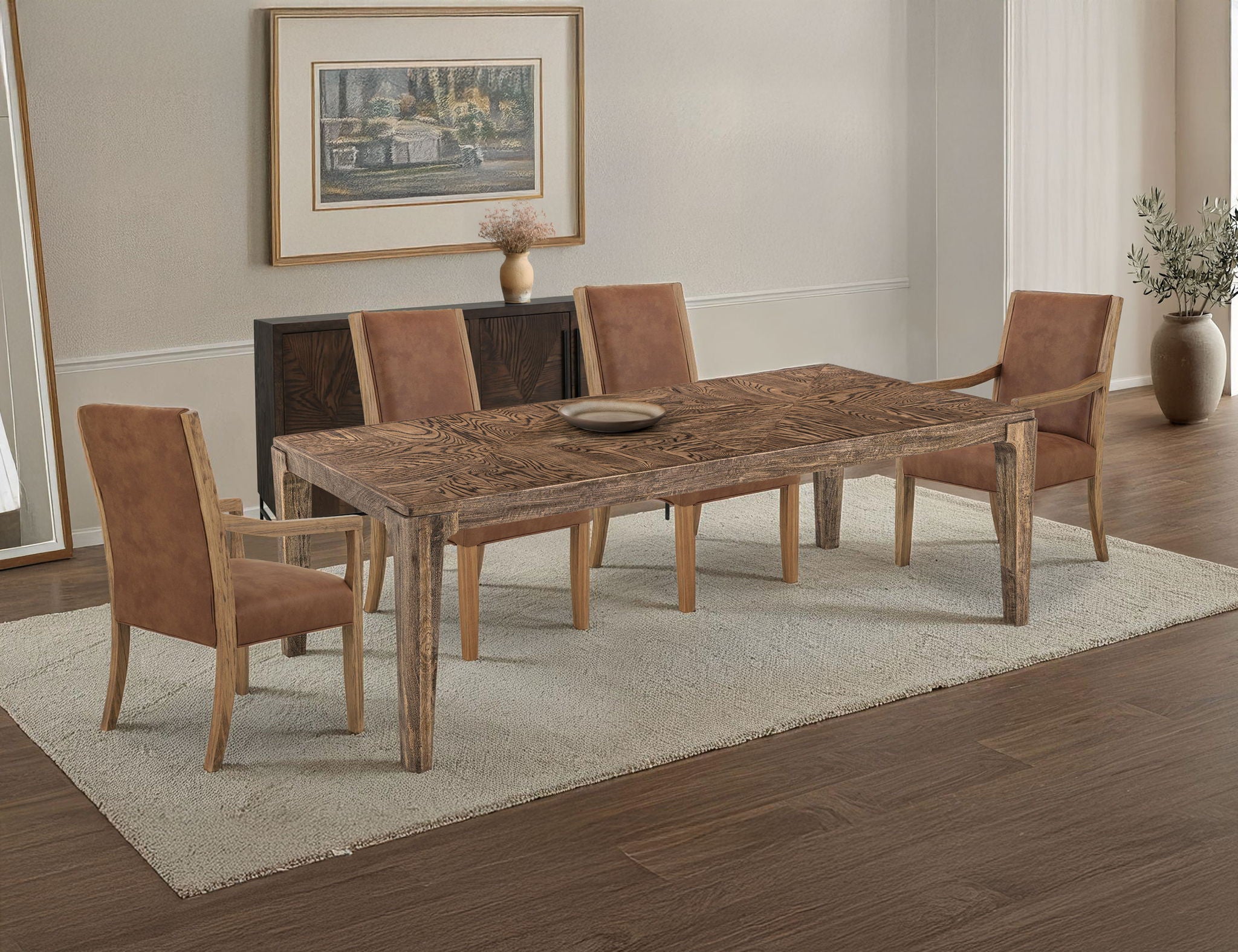 Verona - Table - Brown