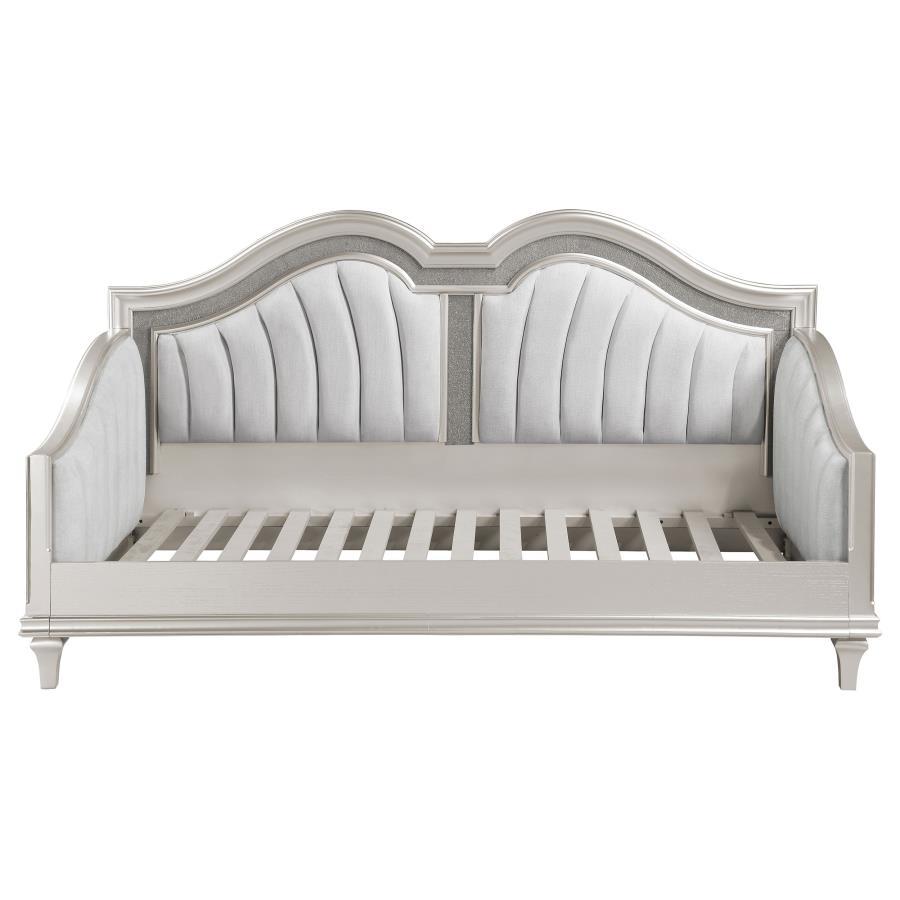 Coaster Fine Furniture Evangeline - Upholstered Twin Daybed - Silver Oak | Meri Furniture