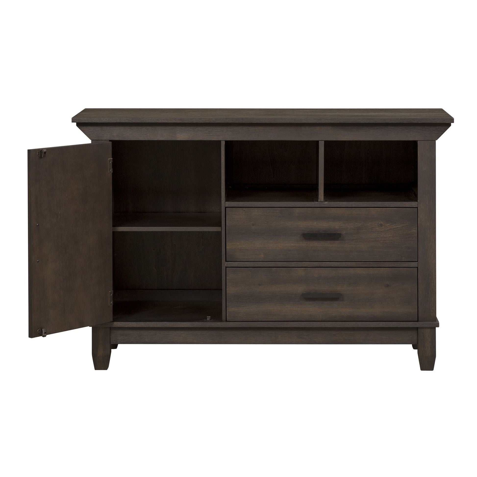Liberty Furniture Double Bridge - Sideboard - Dark Brown | Meri Furniture
