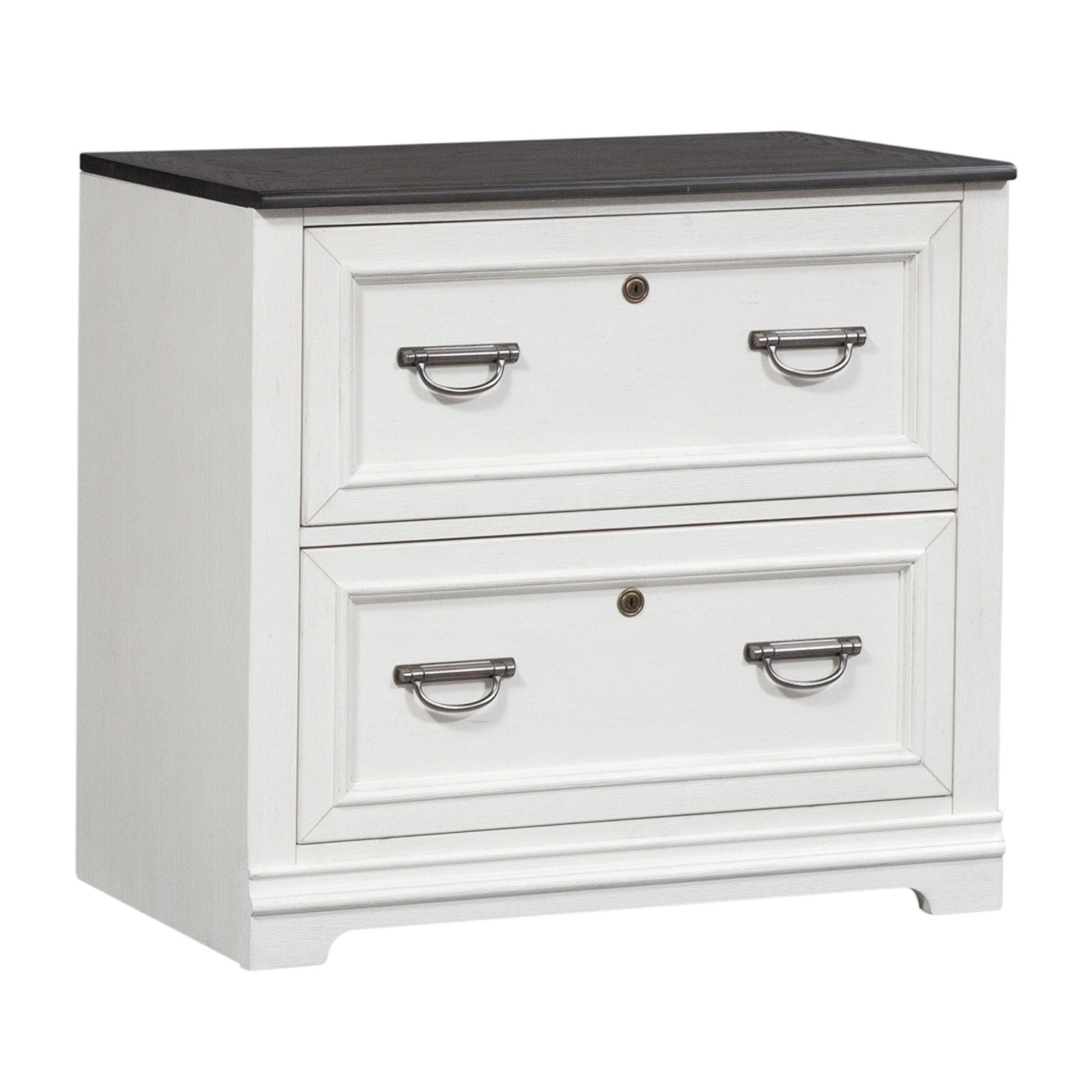 Liberty Furniture Allyson Park - Bunching Lateral File Cabinet - White | Meri Furniture