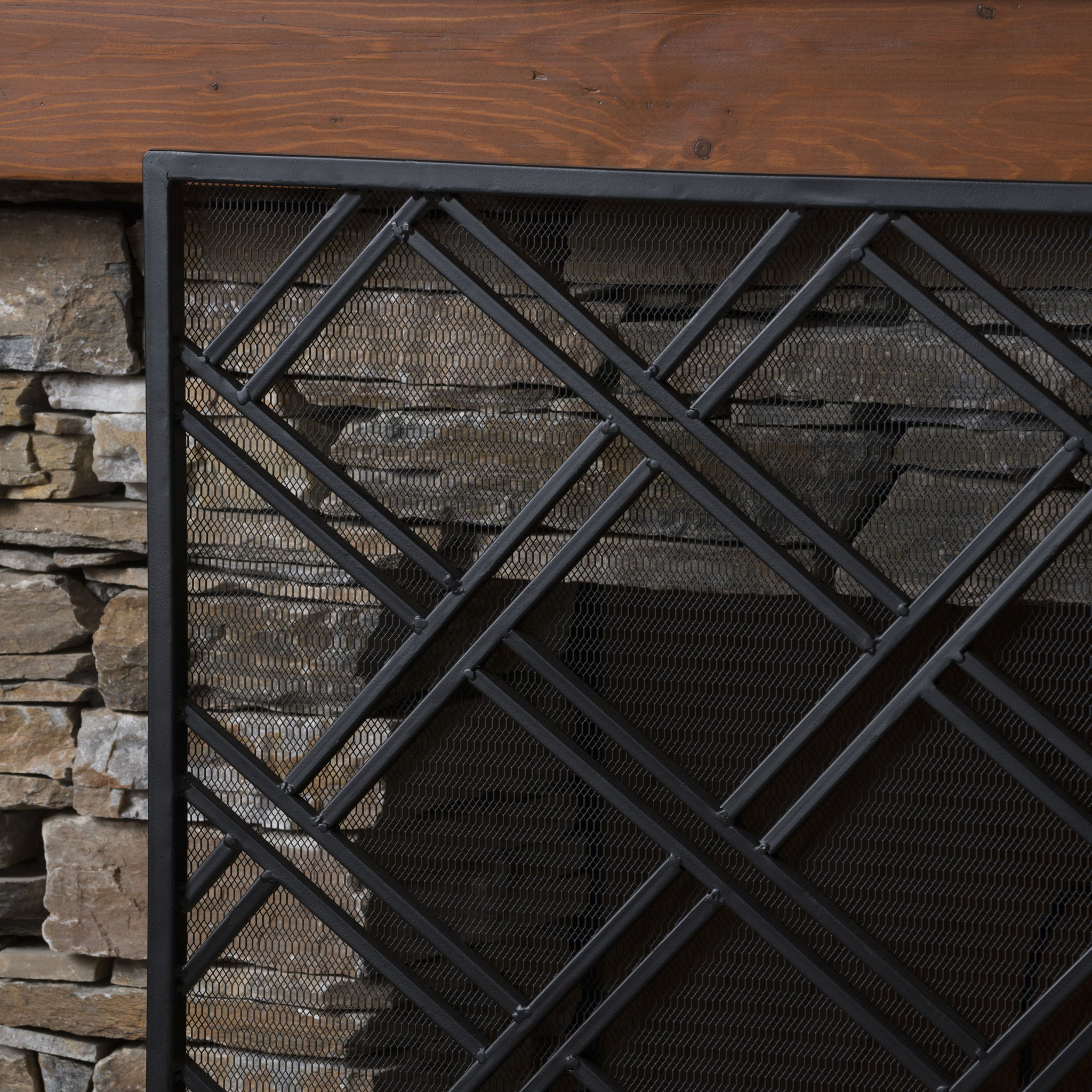 Elegant Design Fire Screen, Protective Barrier