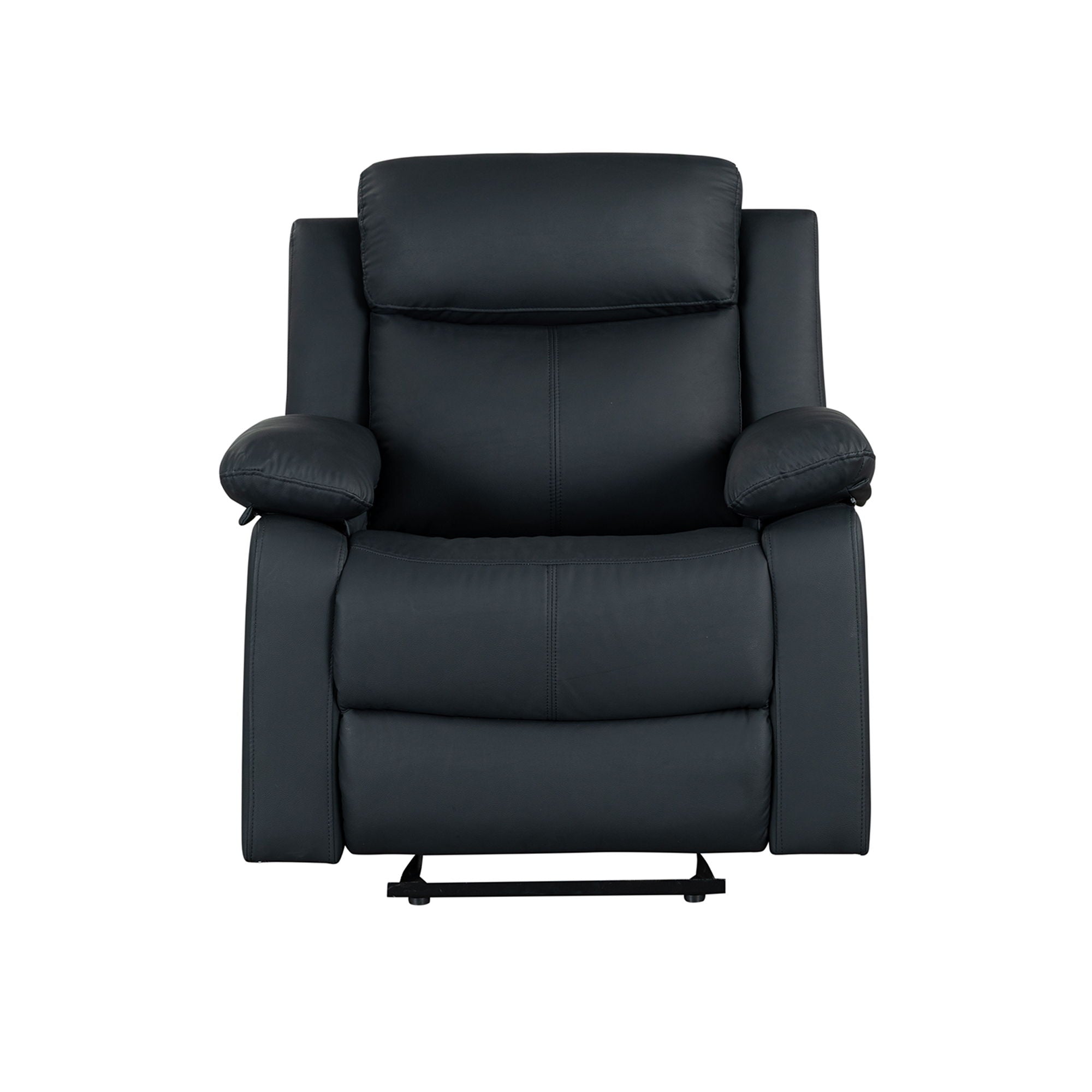 Blanche - Glider Recliner With LED, Pillow Top Arms