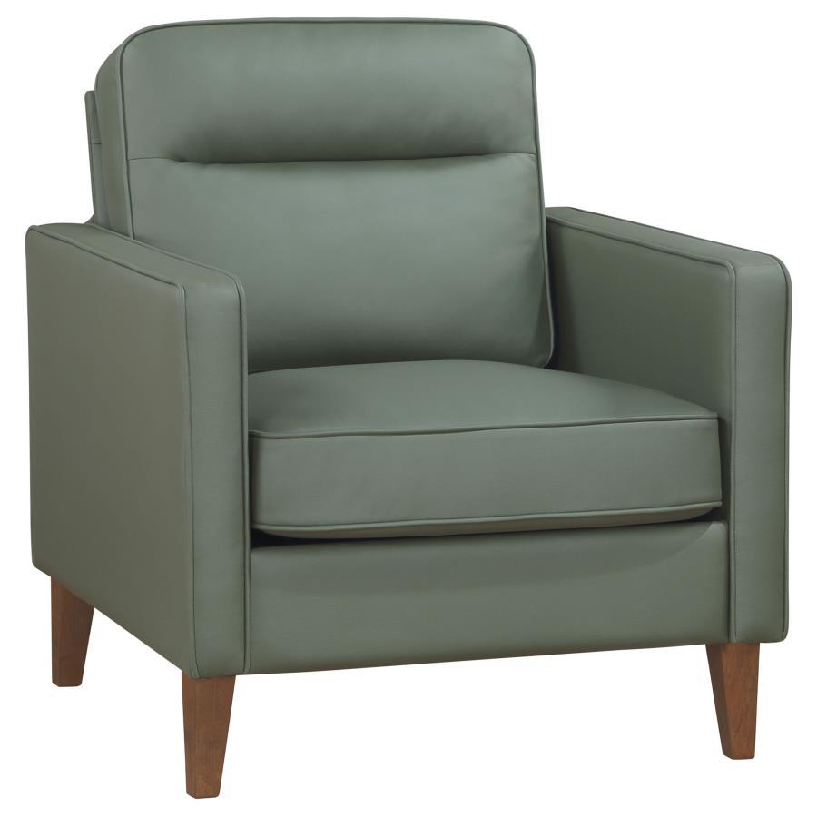 Coaster Fine Furniture Jonah - Upholstered Track Arm Accent Chair | Meri Furniture