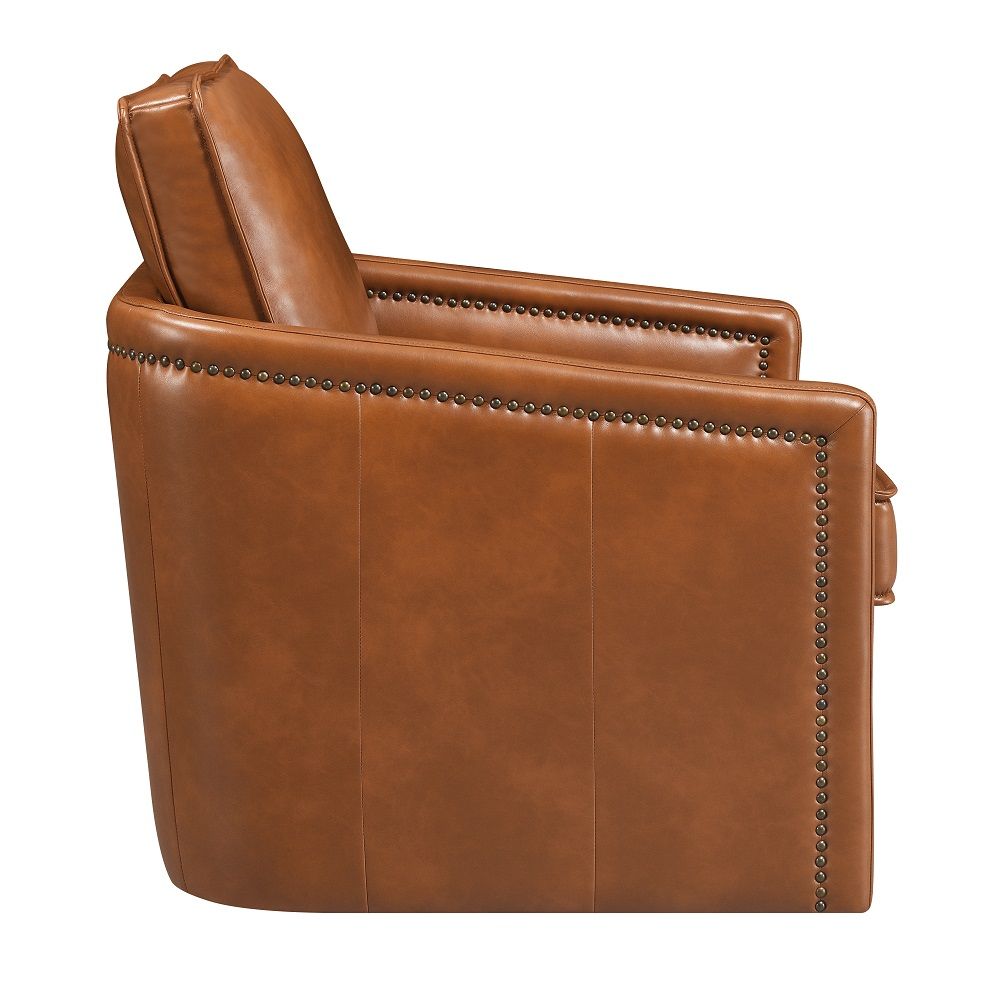 ACME Seat Construction: Pocket Coil Loose Seat & Back Cushion Swivel Seat Removable Cushion & Back Cover KD Cack Foam Density: D28 | Meri Furniture