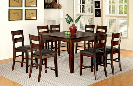 Furniture of America Dickinson - Counter Height Table With Leaf - Dark Cherry | Meri Furniture