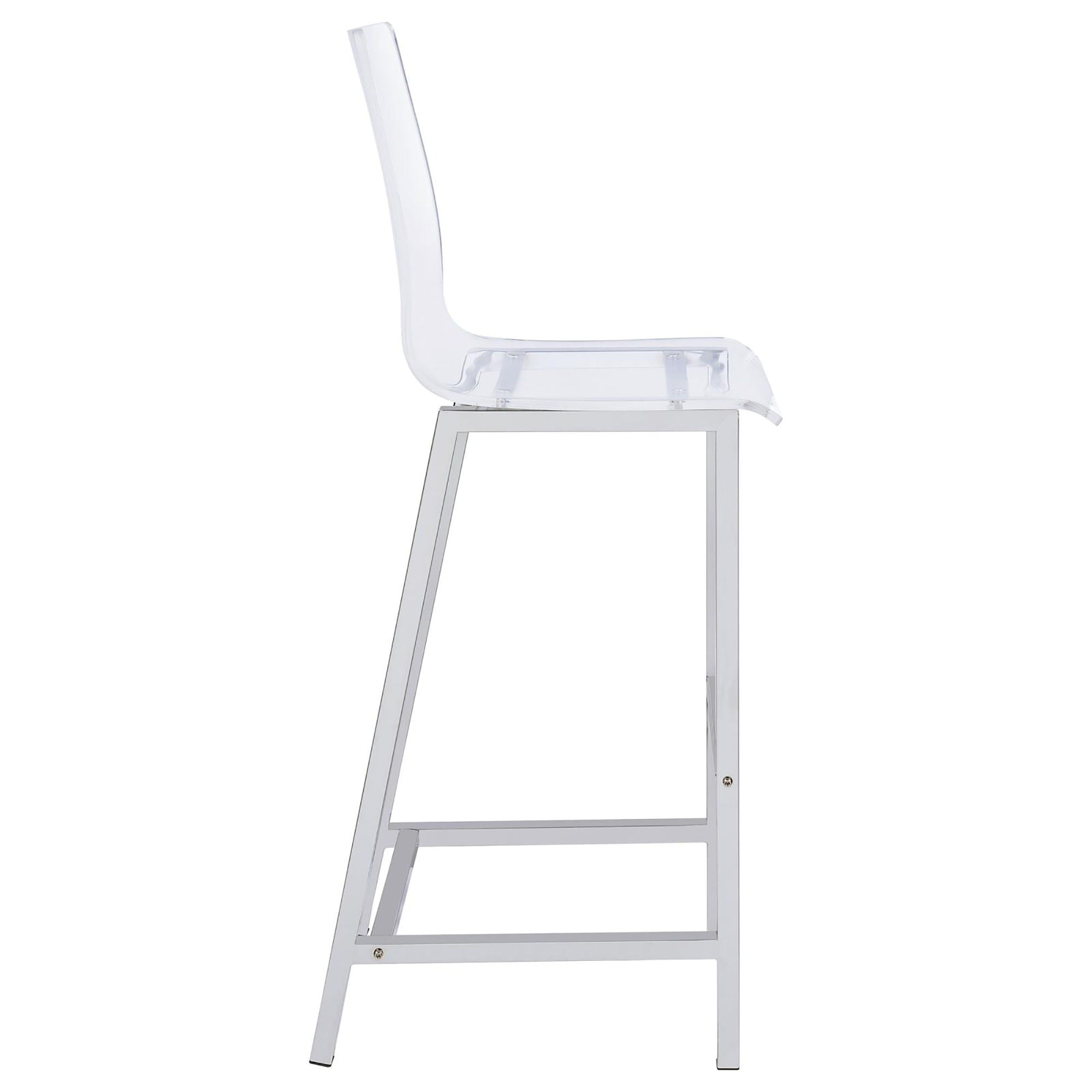 Bar Stools (Set of 2) - Clear