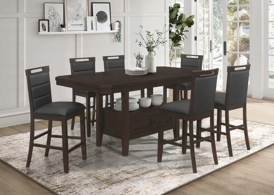 Coaster Fine Furniture Prentiss - Butterfly Leaf Dining Table Set | Meri Furniture