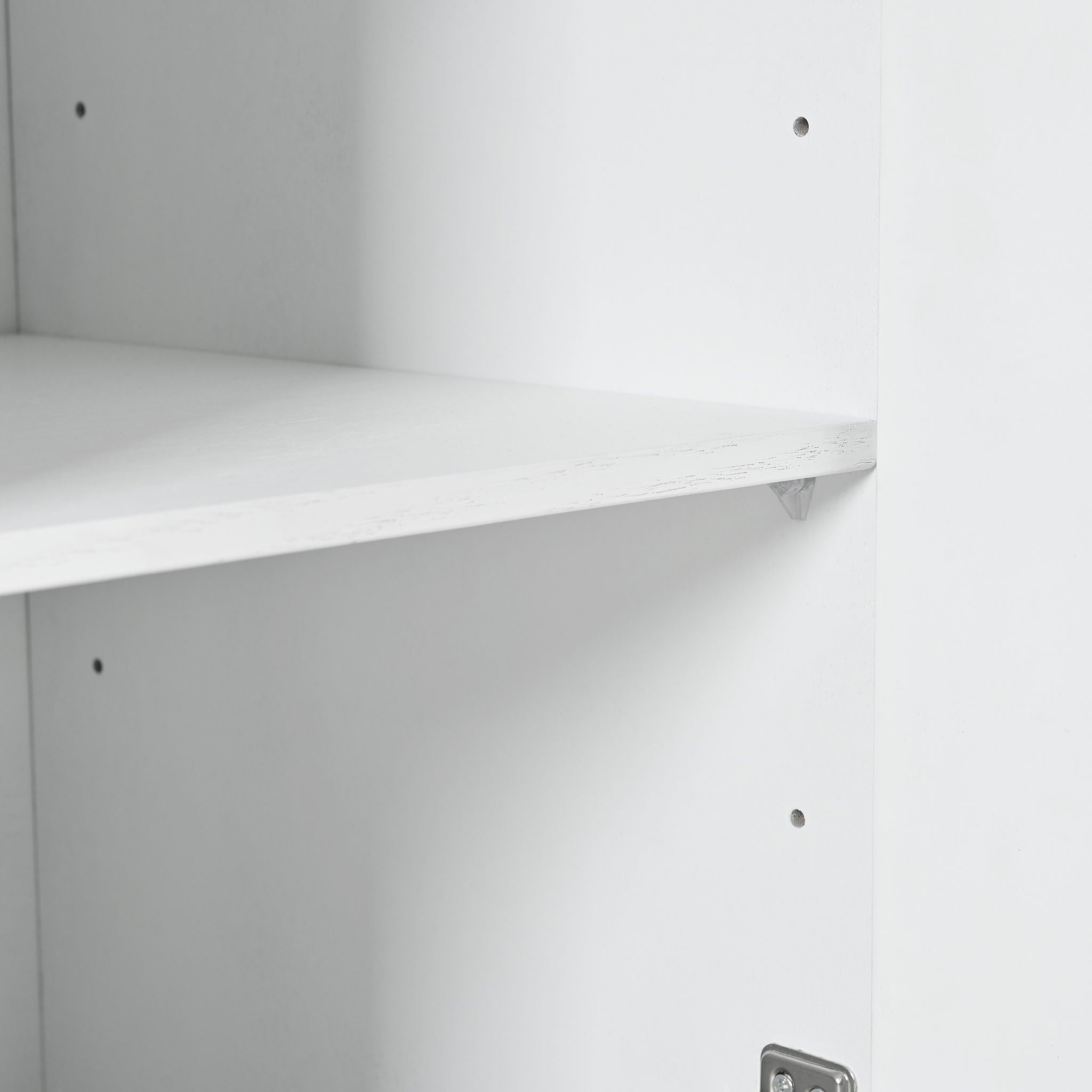 Modern Sideboard Buffet Cabinet With Handleless Press To Open Design With 4 Doors